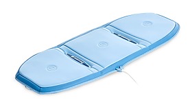 Magnetotherapy applicator A10P adapted for applications in the supine position. It can be folded and fixed, thus intensifying the effect of magnetic therapy on a given part of the body.